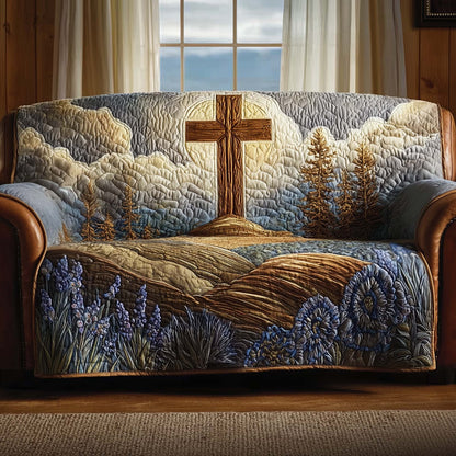 Christian Quilted Sofa Cover GFTOMA6727