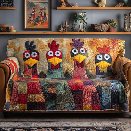 Chicken Quilted Sofa Cover GFTOMA6762