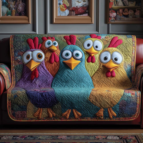 Chicken Quilted Sofa Cover GFTOMA6763