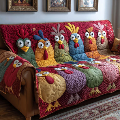Chicken Quilted Sofa Cover GFTOMA6764