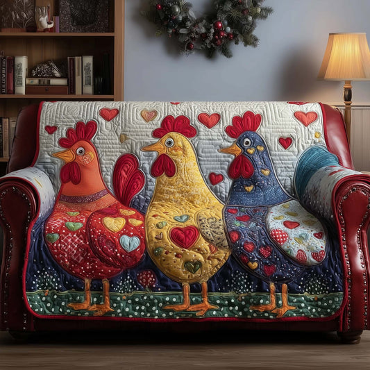 Chicken Quilted Sofa Cover GFTOMA6765