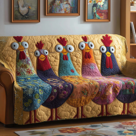 Chicken Quilted Sofa Cover GFTOMA6766