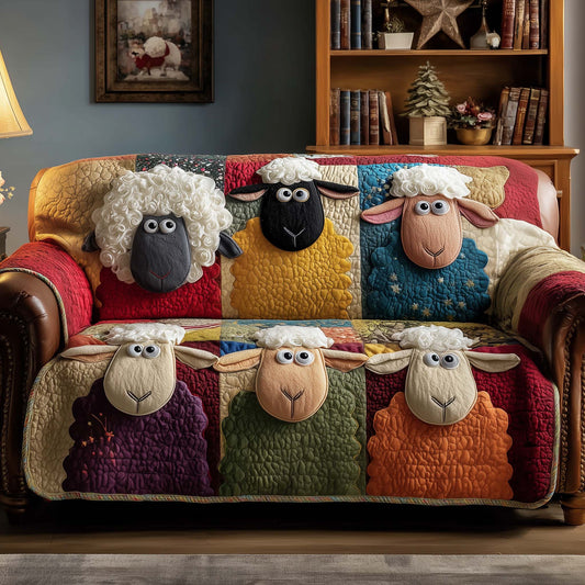 Sheep Quilted Sofa Cover GFTOMA6770