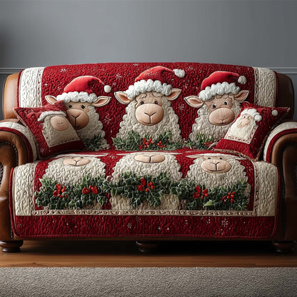 Sheep Quilted Sofa Cover GFTOMA6775