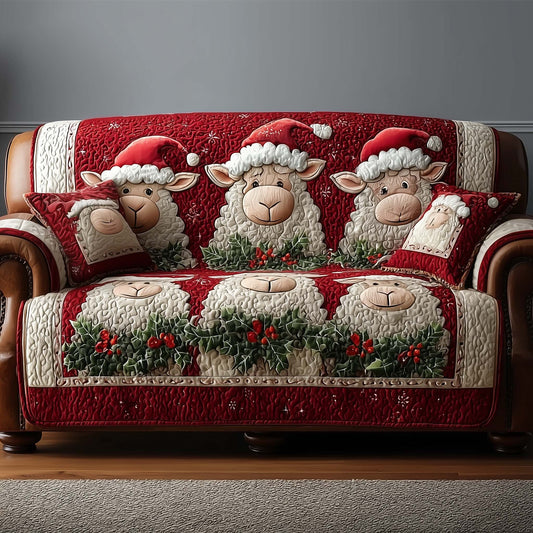 Sheep Quilted Sofa Cover GFTOMA6775