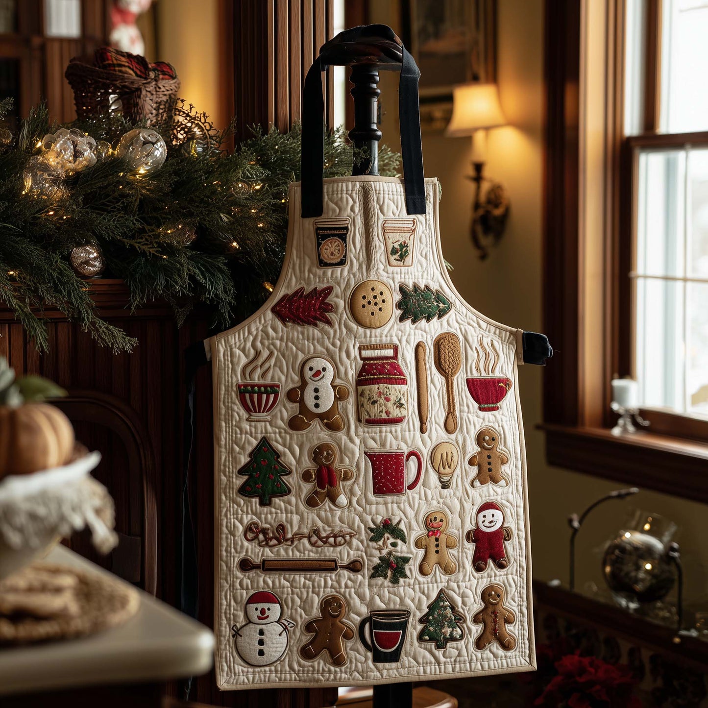 Festive Baker Quilted Apron GFTOMA6798