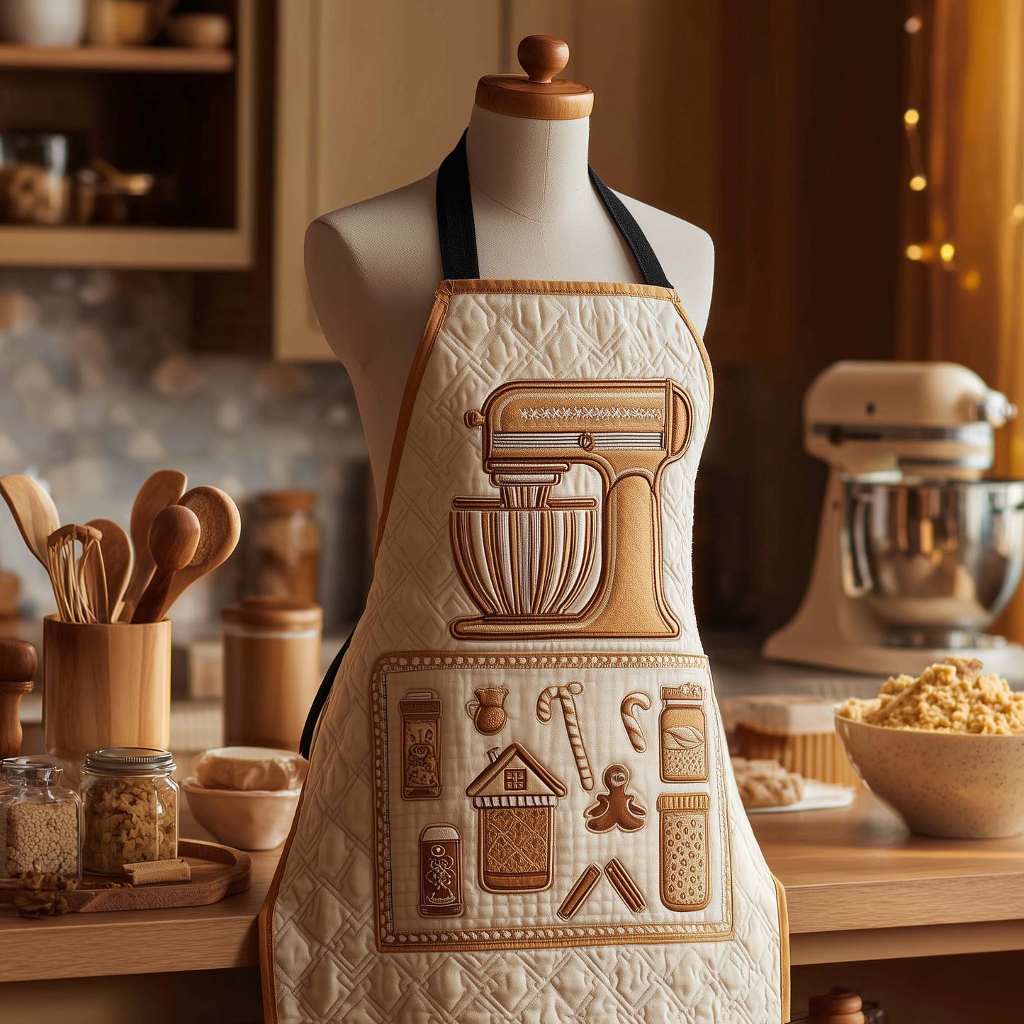 Festive Baker Quilted Apron GFTOMA6800