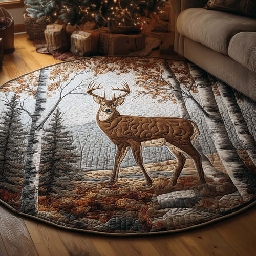 Deer Quilted Round Mat GFTOMA6820