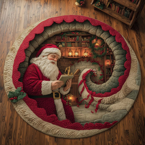 Yuletide Cellar Quilted Round Mat GFTOMA6829