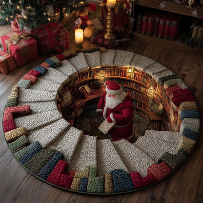 Yuletide Cellar Quilted Round Mat GFTOMA6832