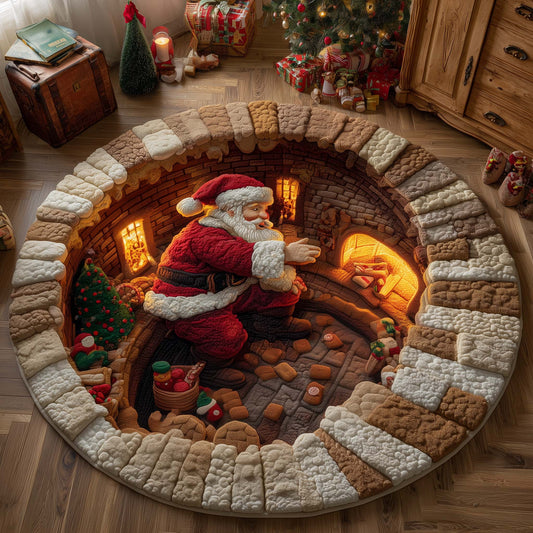 Yuletide Cellar Quilted Round Mat GFTOMA6833
