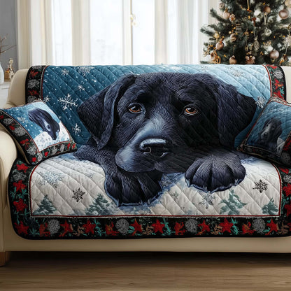 Labrador Quilted Sofa Cover GFTOMA6929
