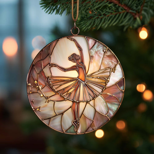 Ballerina Christmas Mica Ornament GFTOMA6955
