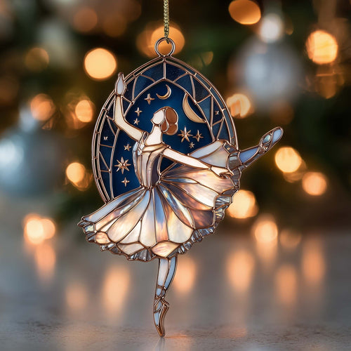 Ballerina Christmas Mica Ornament GFTOMA6956