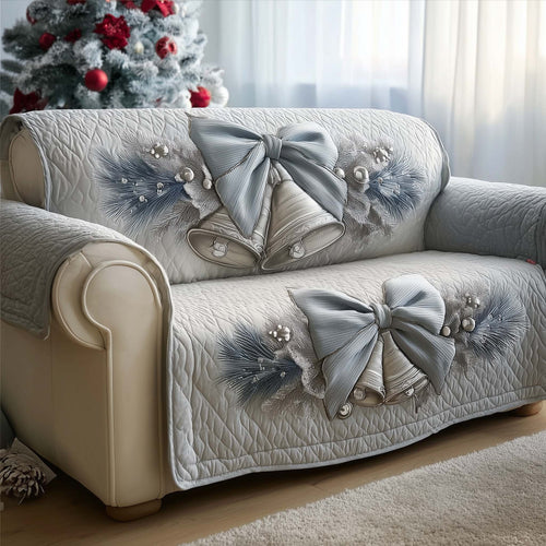 Snowy Retreat Quilted Sofa Cover GFTOMA6976