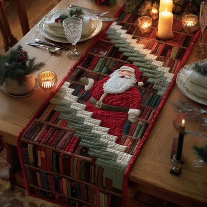 Jolly Santa Quilted Table Runner GFTOMA7014