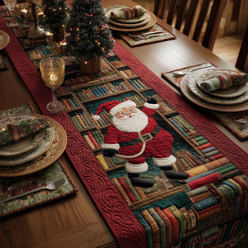 Jolly Santa Quilted Table Runner GFTOMA7019
