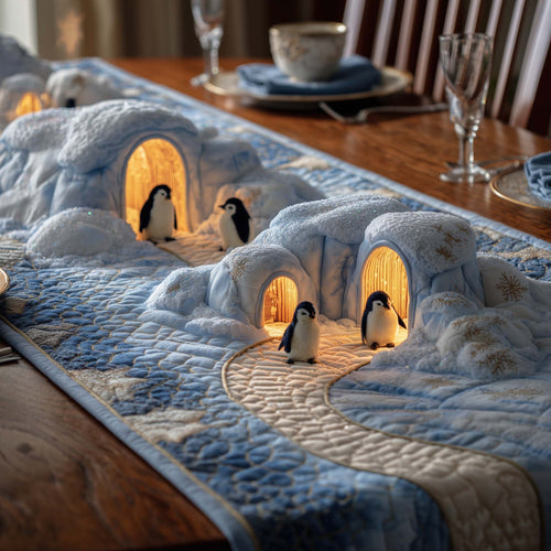 Penguin Quilted Table Runner GFTOMA7036