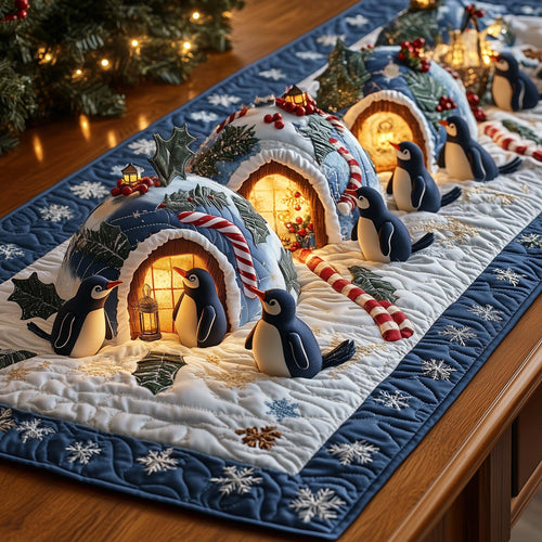 Penguin Quilted Table Runner GFTOMA7039