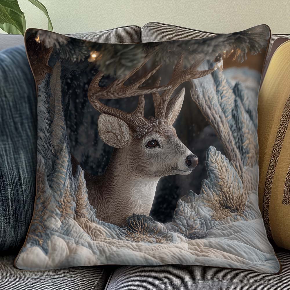 Deer Quilted Pillow Case GFTOMA7071