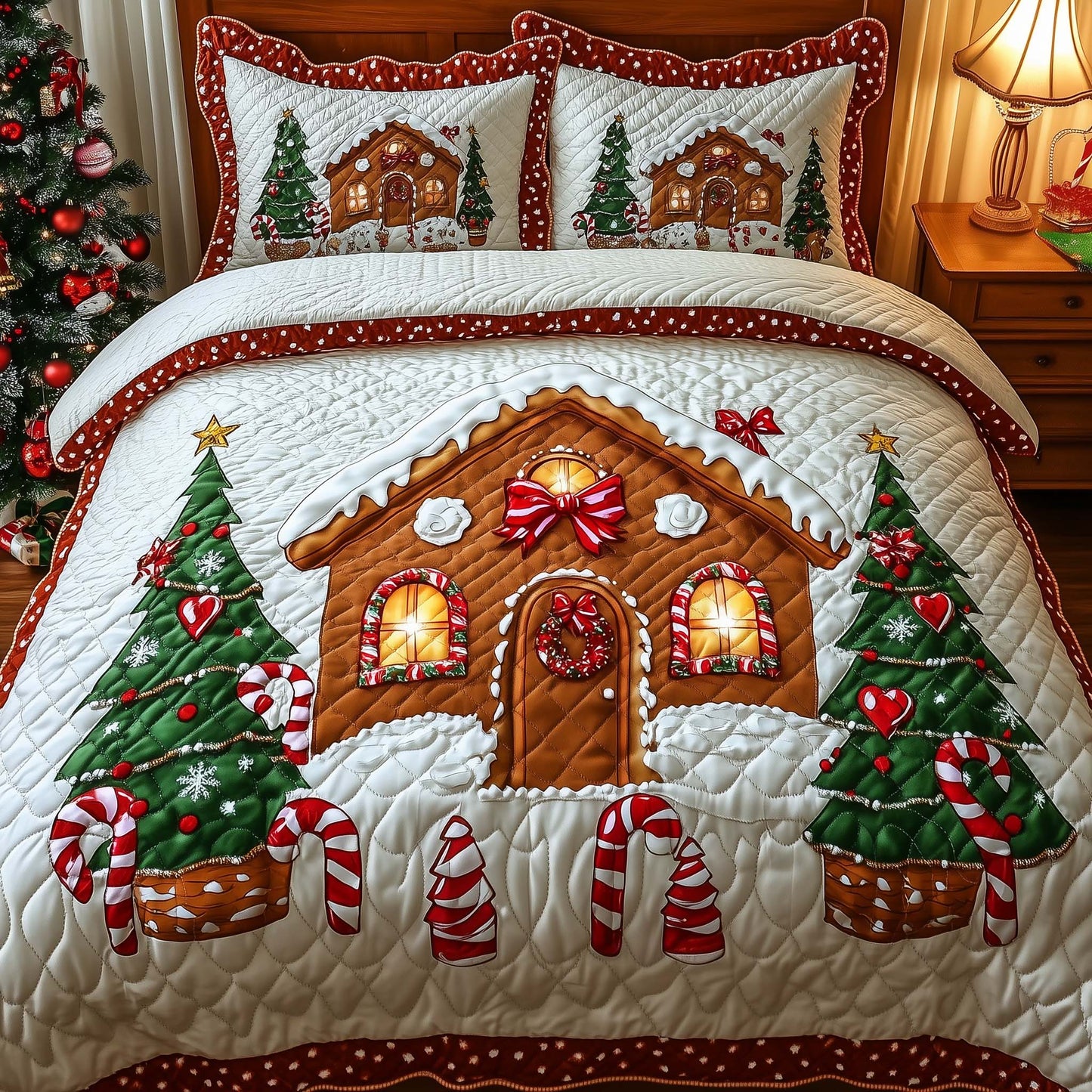 Gingerbread House Duvet Cover Set GFTOMA7072