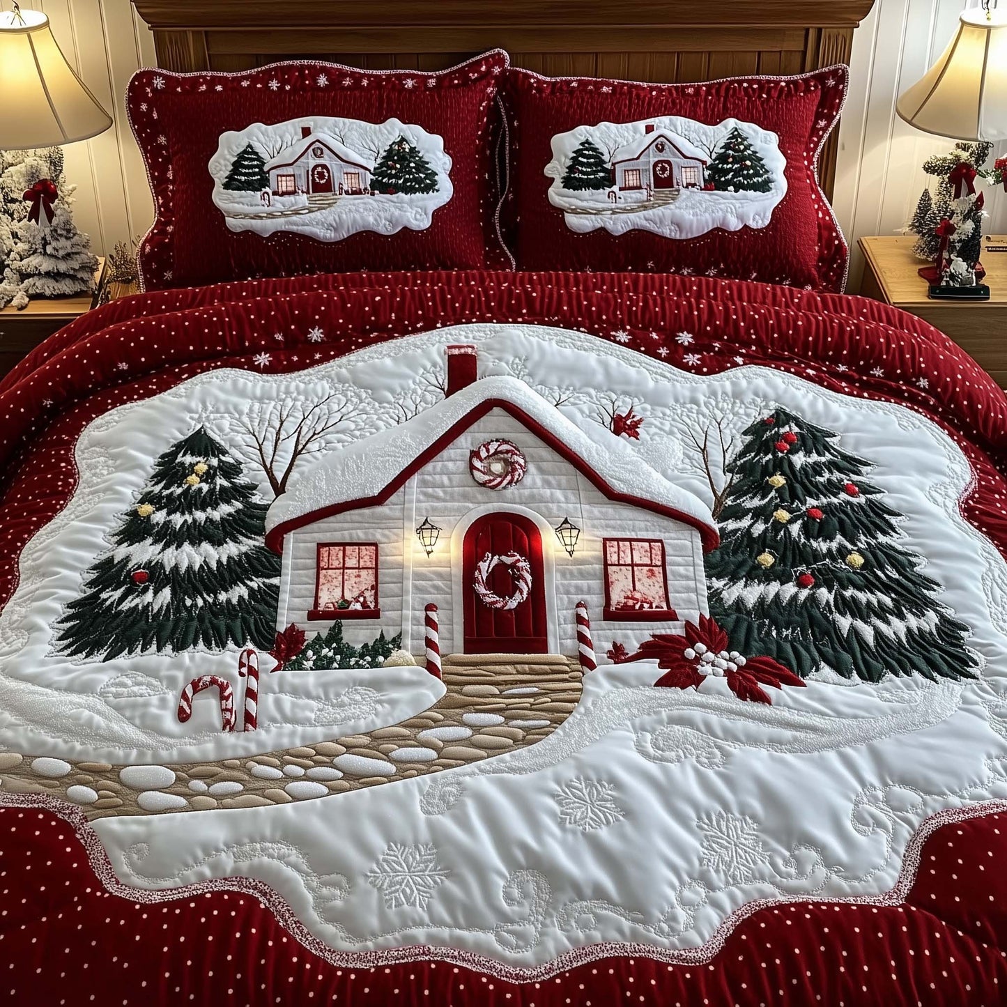 Gingerbread House Duvet Cover Set GFTOMA7073