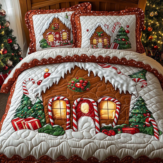 Gingerbread House Duvet Cover Set GFTOMA7075
