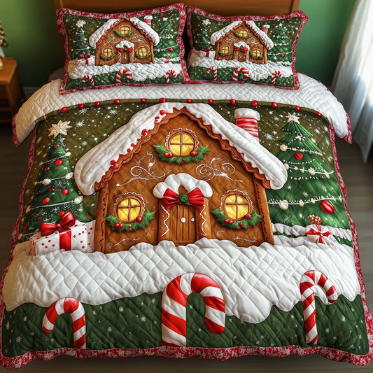 Gingerbread House Duvet Cover Set GFTOMA7076