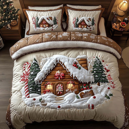 Gingerbread House Duvet Cover Set GFTOMA7078