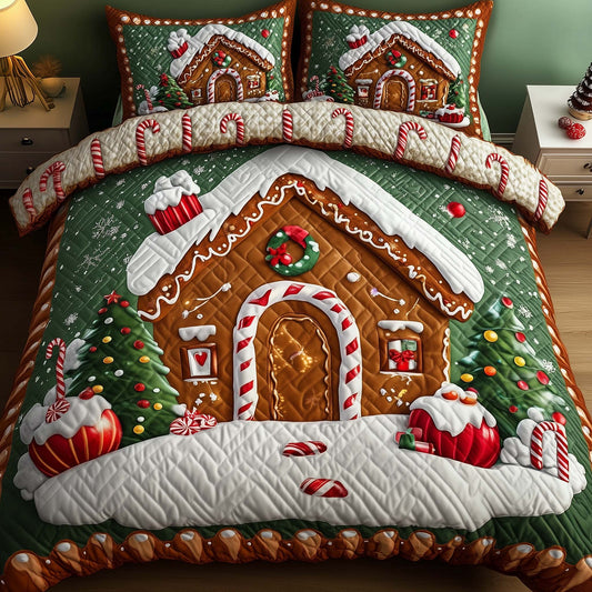 Gingerbread House Duvet Cover Set GFTOMA7079