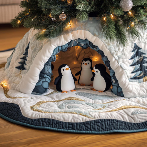 Penguin Quilted Tree Skirt GFTOMA7141