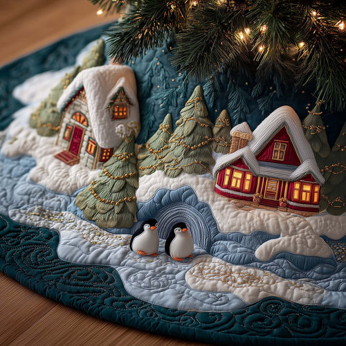 Penguin Quilted Tree Skirt GFTOMA7144