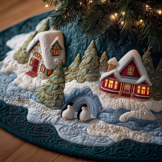 Penguin Quilted Tree Skirt GFTOMA7144