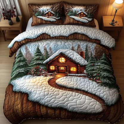 Winter Cabin Duvet Cover Set GFTOMA7163