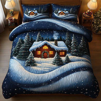 Winter Cabin Duvet Cover Set GFTOMA7164