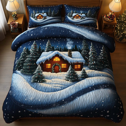 Winter Cabin Duvet Cover Set GFTOMA7164