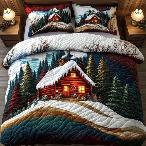 Winter Cabin Duvet Cover Set GFTOMA7165
