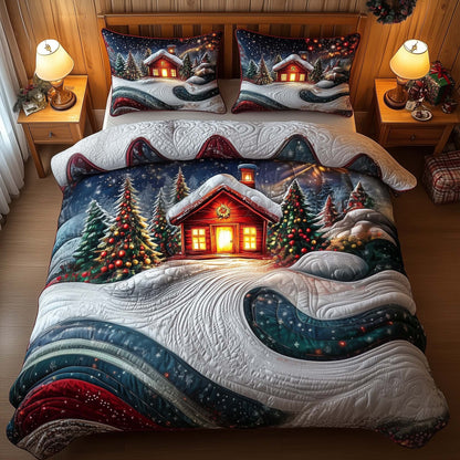 Winter Cabin Duvet Cover Set GFTOMA7166