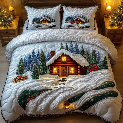 Winter Cabin Duvet Cover Set GFTOMA7168