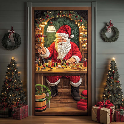 Jolly Santa Quilted Door Cover GFTOMA7170