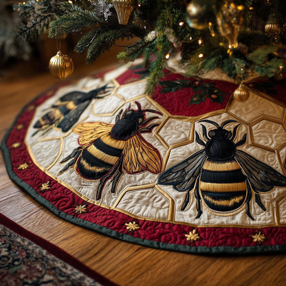 Bee Quilted Tree Skirt GFTOMA7200
