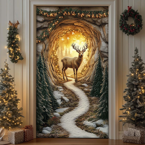 Deer Quilted Door Cover GFTOMA7209