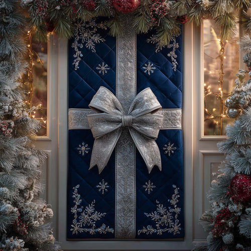 Gift Ribbon Quilted Door Cover GFTOMA7220