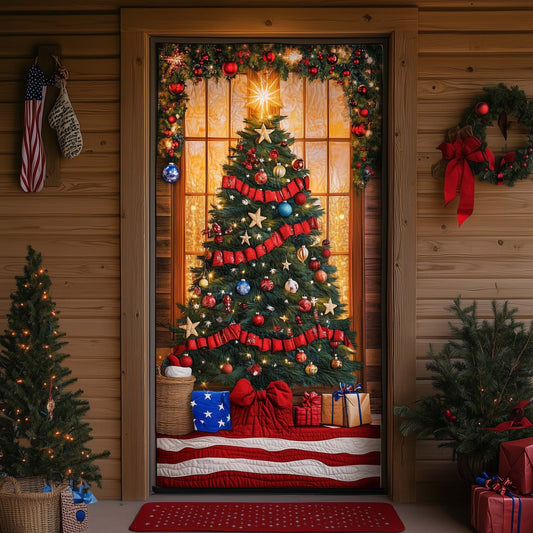 Evergreen Charm Quilted Door Cover GFTOMA7224