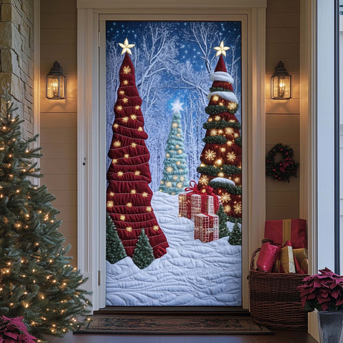Evergreen Charm Quilted Door Cover GFTOMA7226
