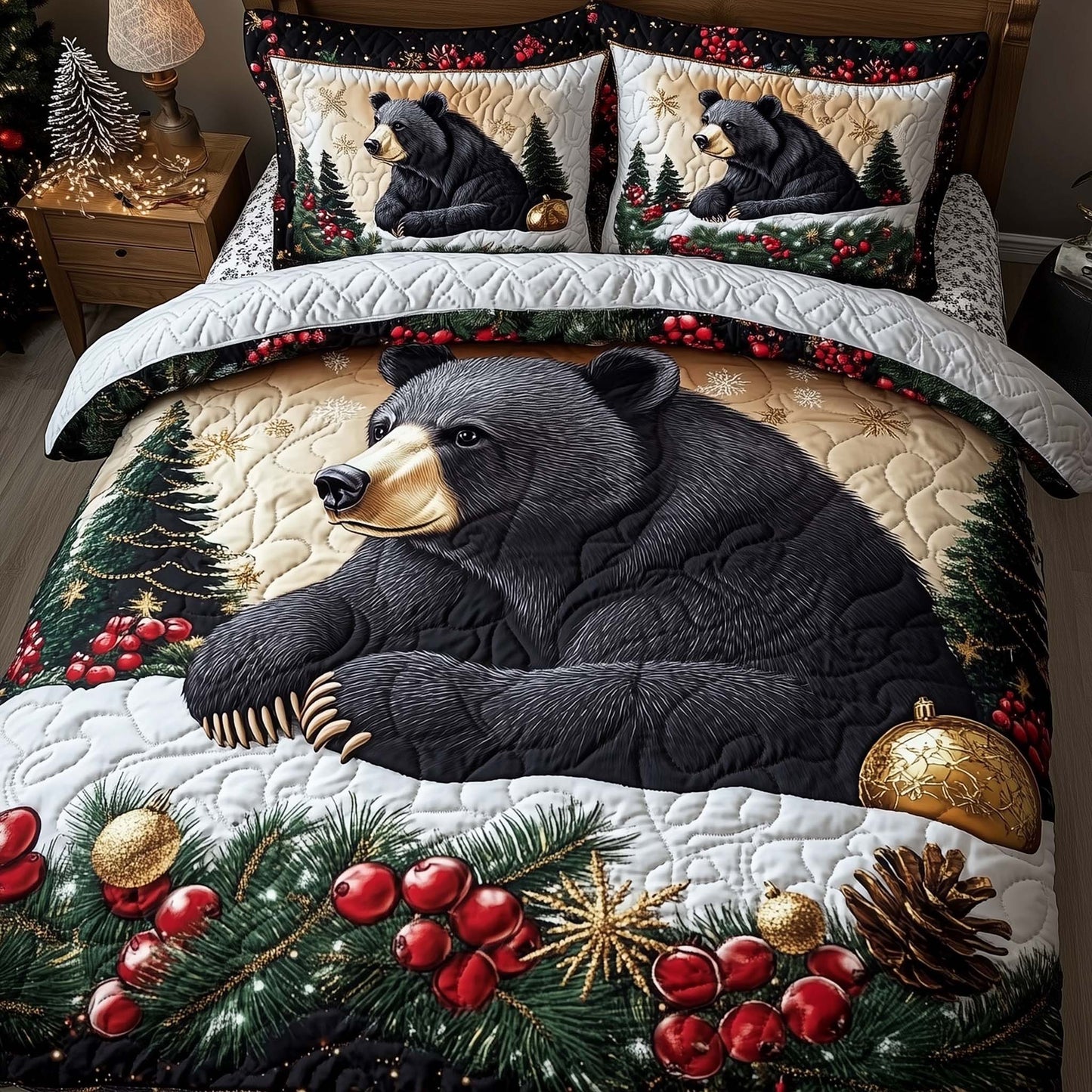Wilderness Bear Duvet Cover Set GFTOMA7234