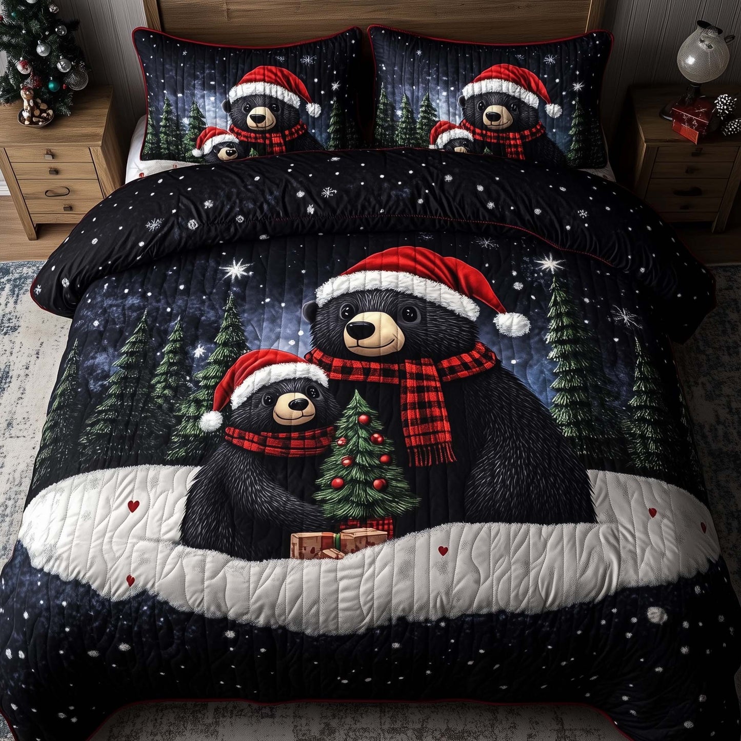 Wilderness Bear Duvet Cover Set GFTOMA7272