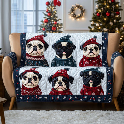 Bulldog Quilted Sofa Cover GFTOMA7293