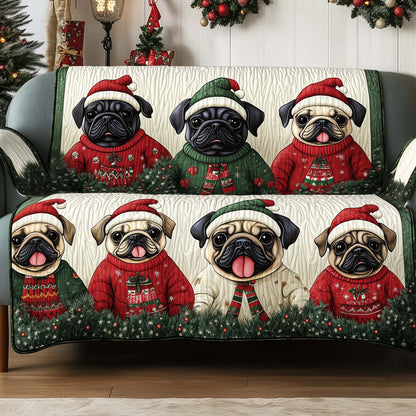 Bulldog Quilted Sofa Cover GFTOMA7294