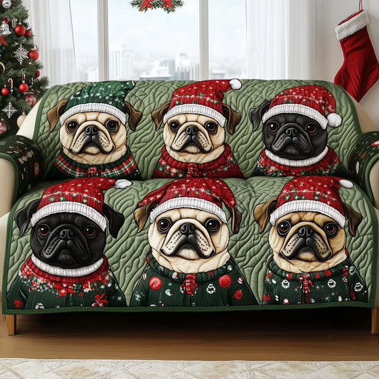 Bulldog Quilted Sofa Cover GFTOMA7297